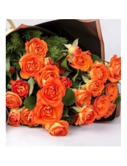 Orange Roses Flower Bouquet